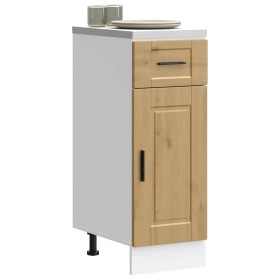 Mueble bajo de cocina porto roble artesano madera
